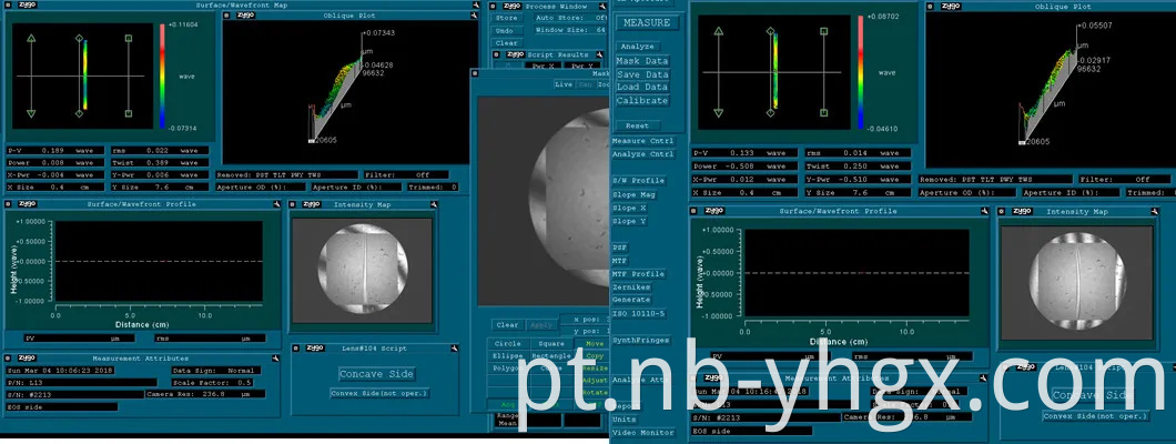 Metade quartzo ótico do silicone fundido UV da lente 25mm Bk7 K9 da bola